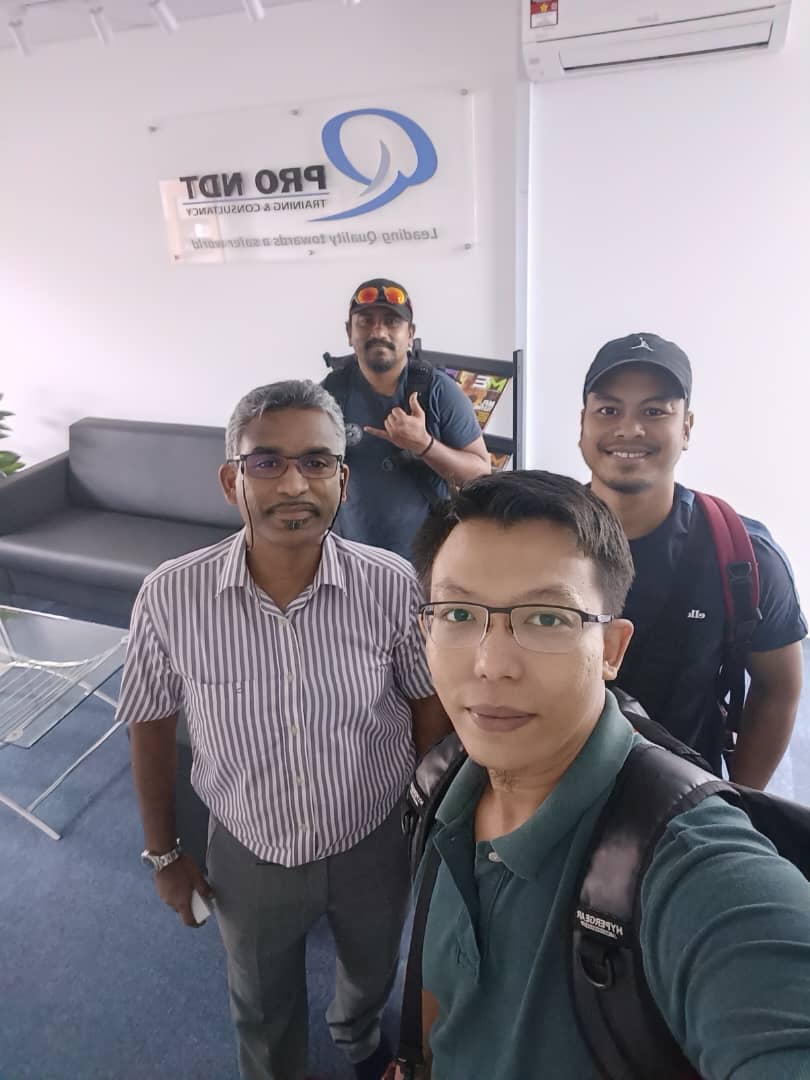 Candidates Divers attended Underwater Diving NDT ASNT at QPro NDT Training and Consultancy